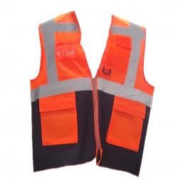 Turuncu İkaz Yeleği Model-3